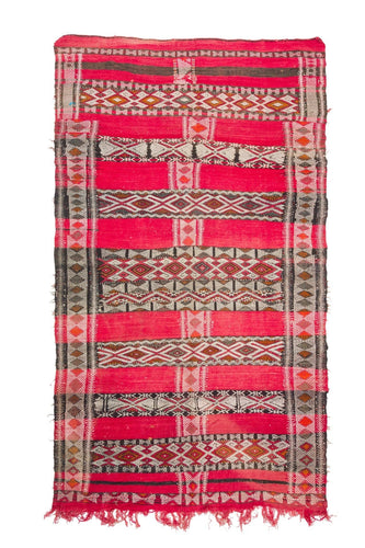 Rent Moroccan Kilim Rug #834