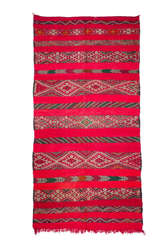 Rent Moroccan Kilim Rug #837