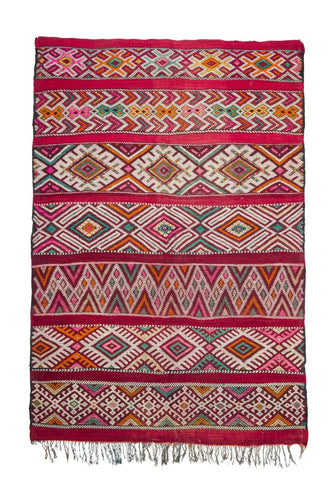 Rent Moroccan Kilim Rug #839