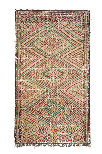 Rent Moroccan Kilim Rug #848